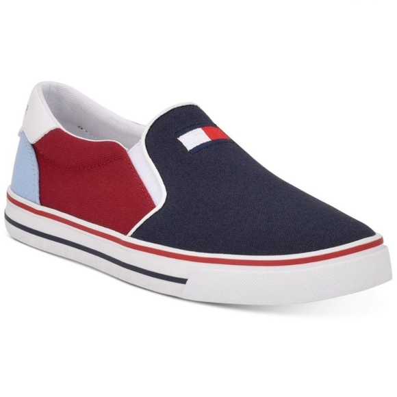Tommy Hilfiger Shoes - Tommy Hilfiger Oaklyn Slip-on Sneaker Navy and Red -8.5